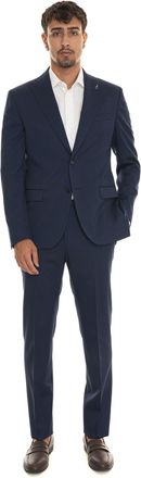 Paoloni Abito da uomo 2 bottoni Bluette Paoloni Uomo