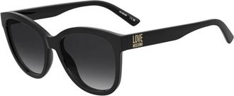 Love Moschino Mol 089/S Zonnebril - Dames - Zonnebrillen - Zwart - 55 MM - Accessoires
