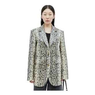 Sportmax Dames, Jassen, Veelkleurig, Maat: XS Leer