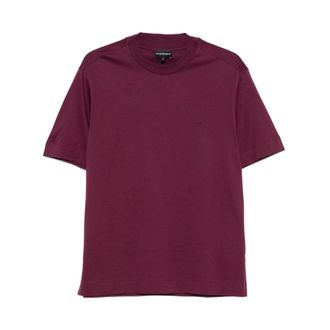 Emporio Armani Heren, Tops, Rood, Maat: XL