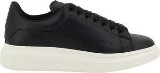 Alexander McQueen Chunky Sole Leren Sneakers - Heren - Sneakers - Zwart - 42 EU - Schoenen