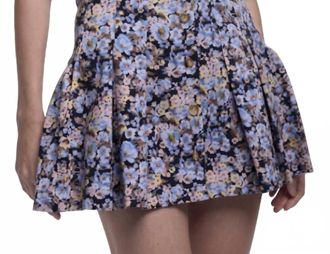Kika Vargas Rebe Garden Skirt In Lavendar
