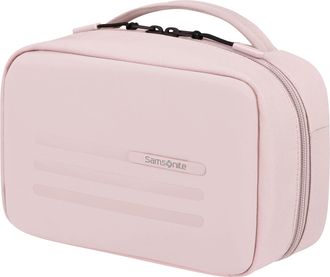 Samsonite Kulturbeutel SAMSONITE STACKD Toilet Kit, 14 cm, Damen, Gr. B/H/T: 22cm x 14cm x 9cm, rosa, Polyester, Polyurethan, Taschen Kulturbeutel, Beauty-Bag B