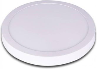Trade Shop Trade Shop Traesio - Trade Shop - Pannello Plafoniera Led 18w Tondo Pvc Luce Bianco Caldo Freddo Naturale P22