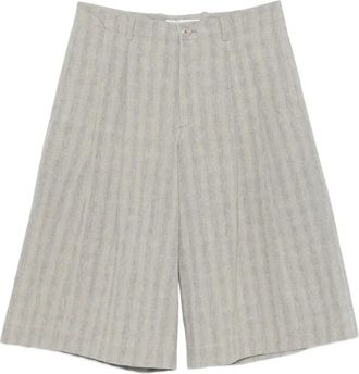 Our Legacy Split Shorts - Heren - Korte Broeken - Grijs - S - Katoen - Korte Broeken