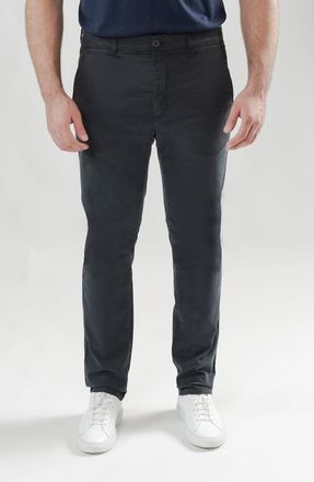 Brisk UltraFlex Slim Fit Chino in Dark Grey at Nordstrom, Size 38 X 32