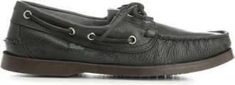 Paraboot Schoenen, Heren, Groen, 44 EU, Leer, Flats
