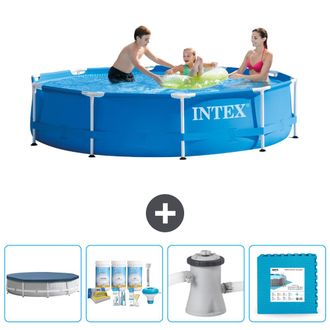 Intex Piscina Con Estructura Redonda - 305x76 Cm - 7-piezas Scb2
