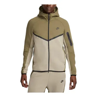 Nike Tech Fleece Windrunner Full-Zip Jacket Medium Olive Light Army Black HV0949-222