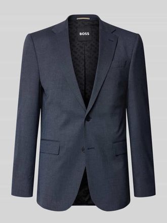 HUGO BOSS Regular Fit Sakko mit Schurwoll-Anteil Modell Jasper in Blau, Gr&ouml;&szlig;e 102