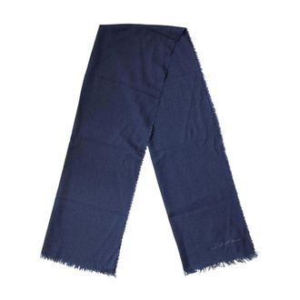 Dolce & Gabbana Winter Scarves, male, Blue, Size: ONE SIZE Cashmere Scarf Neck Wrap Shawl