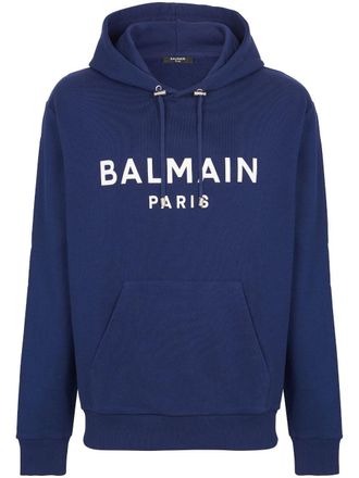 Balmain Felpa con cappuccio - Blu