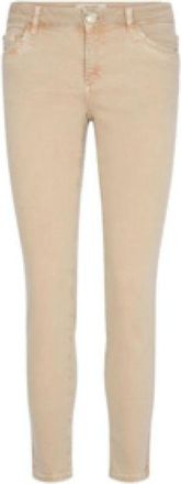 Mos Mosh MOS Mosh, Dames, Jeans, Beige, Maat: W29