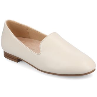 Journee Collection Womens Ishani Wide-Width Casual Ballet Flats