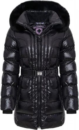 Wellensteyn Beltique Lange Jas - Dames - Winterjassen - Zwart - XL - Polyester - Jassen