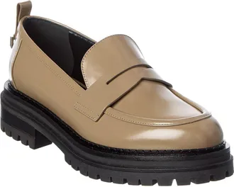 Sergio Rossi Joan Leather Loafer