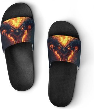 Generic Balrog Unisex Beach Slippers & Pool Slides Anti-Slip House Shoes for Home Outdoor