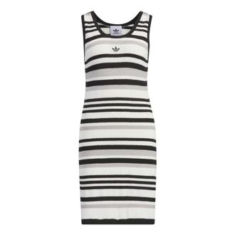 adidas (WMNS) adidas originals KNIT Dress Asia Sizing White Black Grey JI7046
