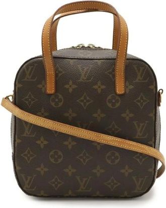 Louis Vuitton Pre-owned Cross Body Bags, female, Brown, Size: ONE SIZE Pre-owned Vintage Canvas Cross Body Bag