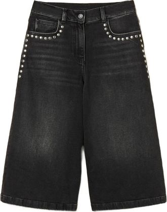 Twin-Set Bermuda con borchie - Nero