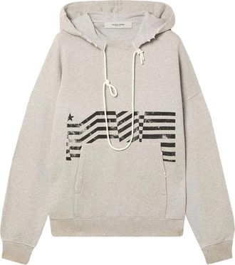 Golden Goose Hoodies - Dames - Hoodies - Grijs - S - Hoodies & sweatvesten