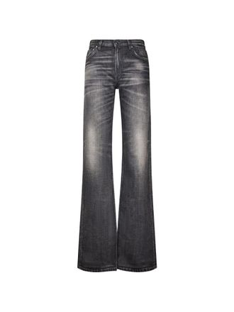 Haikure Grey Flared High Rise Jeans