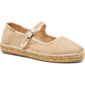 Free People Oasis Mary Jane Espadrille in Sunstone Sand at Nordstrom, Size 11