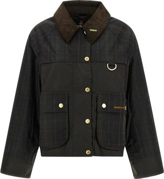 Barbour Tartan Spey Jas - Dames - Zomerjassen - Groen - S - Katoen - Jassen