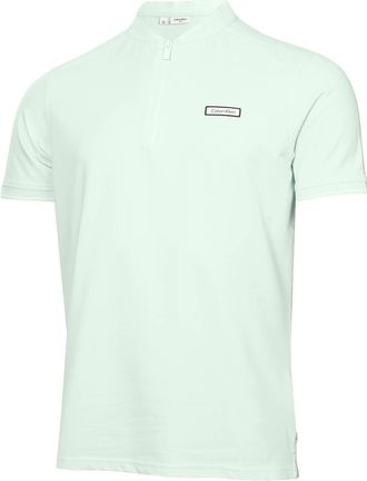 Calvin Klein Mens Denton Blade Collar Polo Shirt - Light Jade - XL