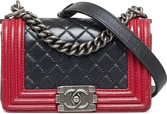 Chanel Pre-owned Womens Boy Flap Bag - Black Leather - One Size