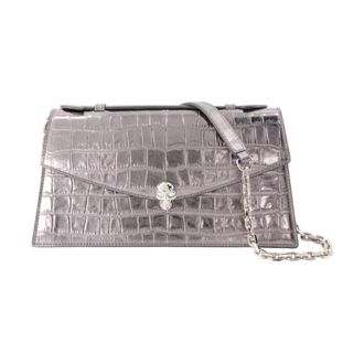 Alexander McQueen Mujer, Bolsos, Gris, Talla: ONE Size
