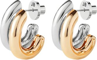 JENNY BIRD Orecchini bicolore Florence - Argento