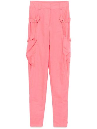 Patrizia Pepe straight trousers - Pink