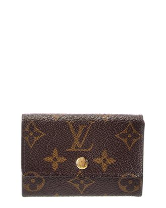 Louis Vuitton Brown Monogram Canvas Porte-Monnaie Coin Purse (Authentic Pre- Loved)