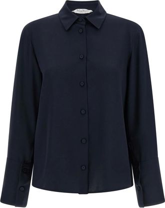 Max Mara Mujer, Blusas y Camisas, Azul, Talla: M