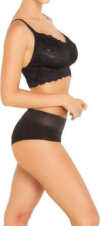 Cosabella Never Say Never Curvy Hook And Eye Bralette In Black