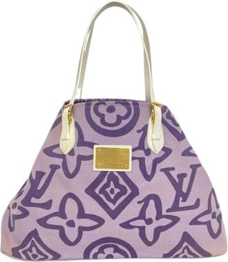 Louis Vuitton Pre-owned Tote Bags, female, Purple, Size: ONE SIZE Pre-owned Vintage Tote Bag