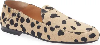 Tod's Genuine Calf Hair Mule Loafer in Naturale Scuro at Nordstrom, Size 36.5