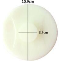 OEM Tap&oacute;n De Desag&uuml;e [11 Cm], Tap&oacute;n Para Fregadero De Cocina, Tapones De Silicona Para Ba&ntilde;o, Para Cocinas, Ba&ntilde;os Y Lavaderos, Para Evitar Fugas (blanco) -