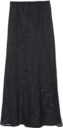 BASERANGE Semi-sheer Linen Maxi Skirt