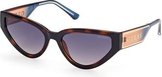 Guess GU7819 52B Womens Sunglasses Tortoiseshell Size 56