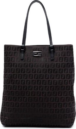 Fendi Pre-owned Fendi Zucchino Canvas Tote Ladies HV68TMSC5LHWQ1I1