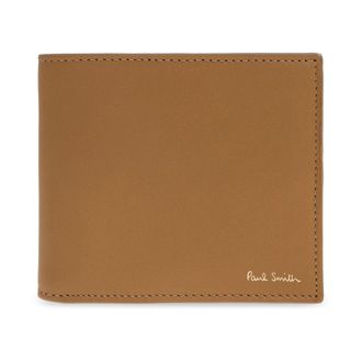 Paul Smith Wallets & Cardholders, male, Brown, Size: ONE SIZE Leather Bifold Wallet