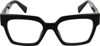 Miu Miu Glasses, female, Black, Size: 52 MM 0MU 04Uv Optical Frame