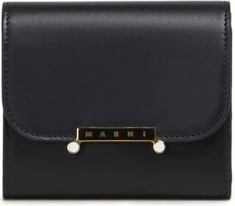 Marni Portafoglio con battente - Nero