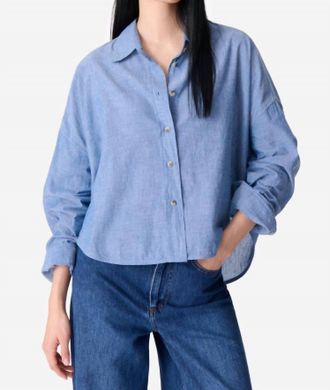Vanessa Bruno Brad Oversized Shirt In Chambray