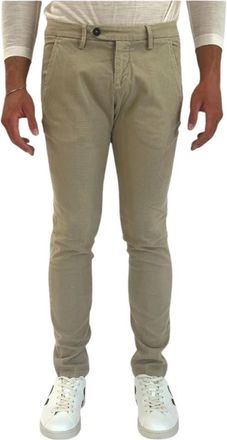 Roy Rogers Chinos - Heren - Chinos - Beige - W30 - Katoen - Broeken
