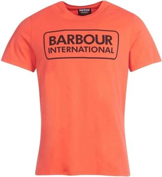 Barbour Hombre, Camisetas, Naranja, Talla: XL