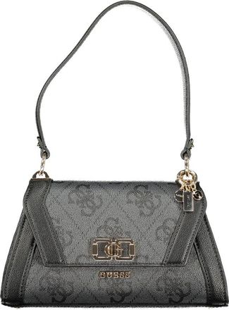 Guess Nero Poliuretano Women Shoulder Womens Bag