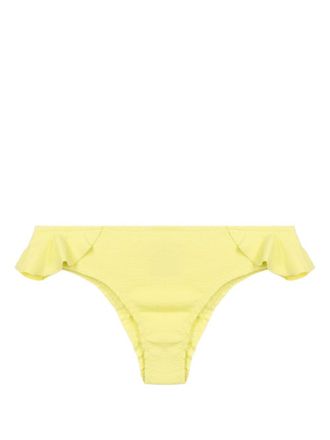 Clube Bossa Slip bikini Laven con ruches - Giallo